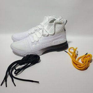 Under Armour UA Project Rock 1 Training Shoes White 3020788-102 Men's Sz 9 NWOB